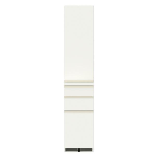 家電が使いやすい ハイグレードダイニングシリーズ 食器棚（高さ197.5cm） 幅40cm 奥行45cm パモウナECB-S400KL/ECB-S400KR 629758