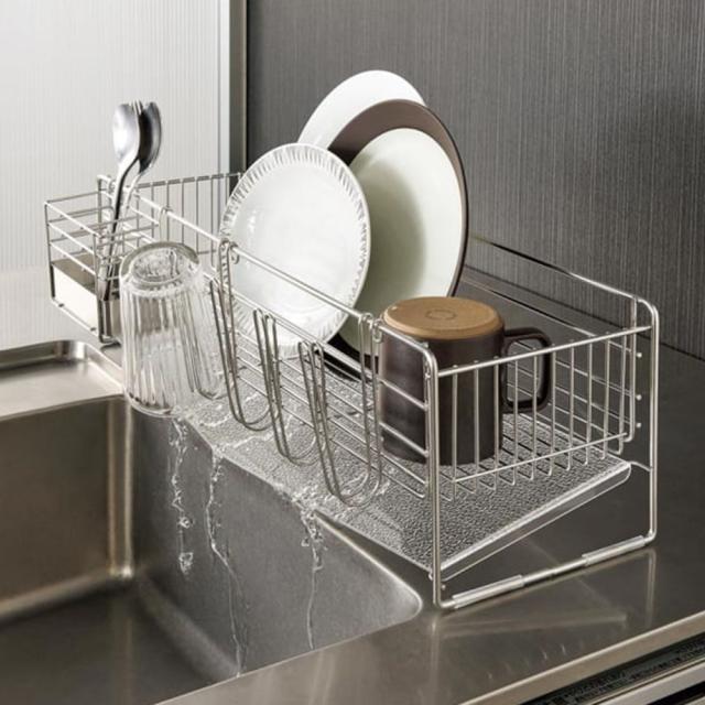 ≪レギュラーサイズ≫ アクリルトレーのシンクいっぱい水切り 水切りかご ラック シンク周り用品 621104_7