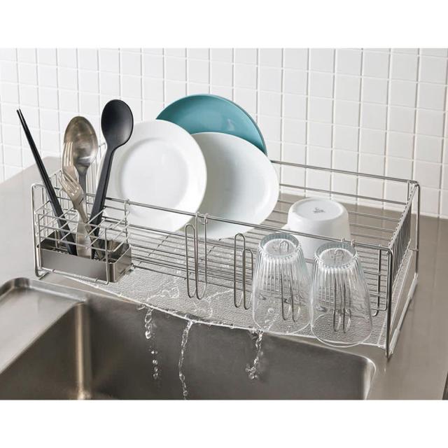 ≪レギュラーサイズ≫ アクリルトレーのシンクいっぱい水切り 水切りかご ラック シンク周り用品 621104_8