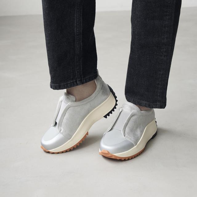 ヌーベルヴォーグ リラックス W厚底センターゴアスリッポン スニーカー