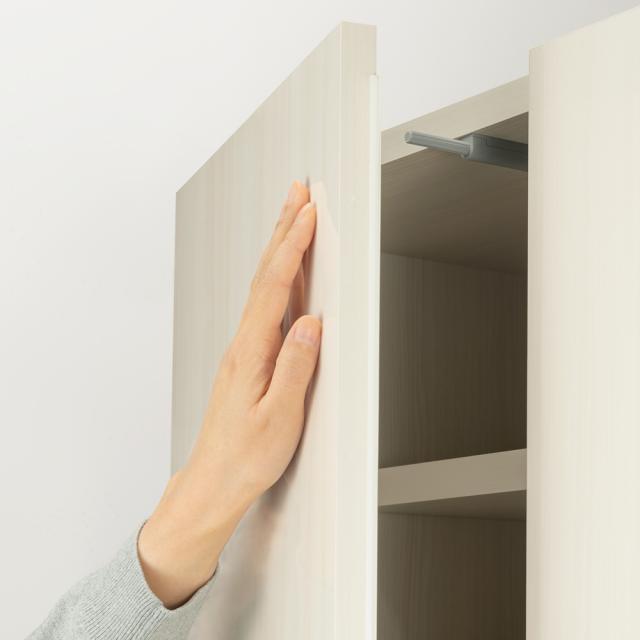 キッチン収納 キッチンストッカー 食品ストッカー 幅と奥行が選べる 光沢木目が美しい下段オープンストッカー 幅75cm・奥行43.7cm 807616の通販は