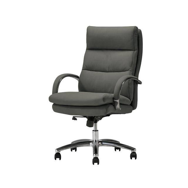 ポケットコイル仕様 プレジデントワークチェア ハイバック 高さ100.5cm-105.5cm幅67.5cm奥行78.5cm オフィス ワークチェア 643607_1