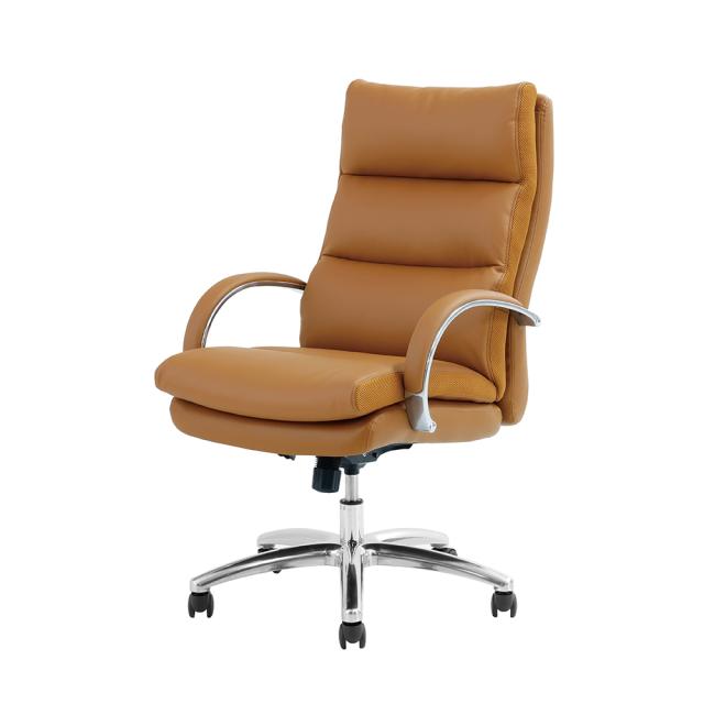 ポケットコイル仕様 プレジデントワークチェア ハイバック 高さ100.5cm-105.5cm幅67.5cm奥行78.5cm オフィス ワークチェア 643607_6