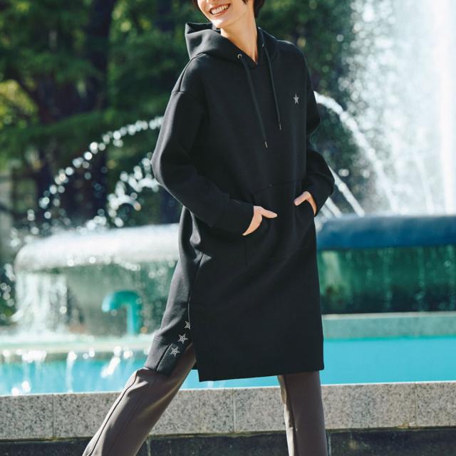 ダンボールニット パーカーチュニック ファッション パーカー スウェット トレーナー PC5868