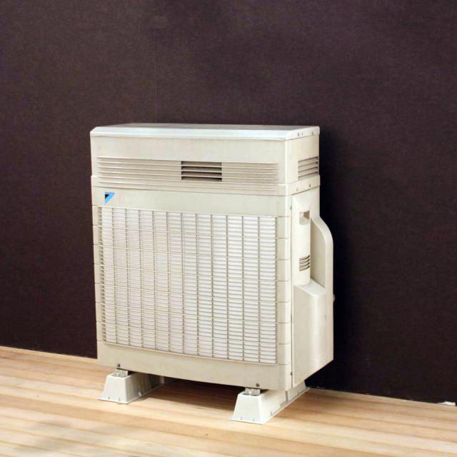 逆ルーバー室外機カバー 【大型対応】収納庫付き エアコン室外機カバー 645305_6