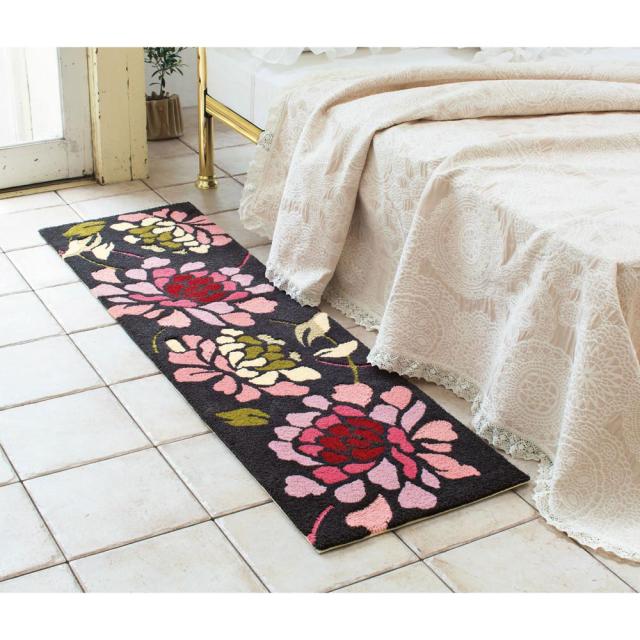 ≪約50×180cm≫ ミラショーンマット［ピオニー］ ロングマット カーペット ラグ マット キッチンマット 647614_1