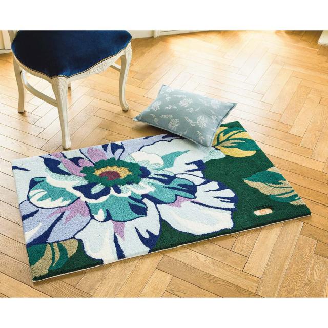 ≪約60×90cm≫ ミラ・ショーン玄関マット〈ローザ〉 カーペット ラグ マット 玄関マット 655016_2