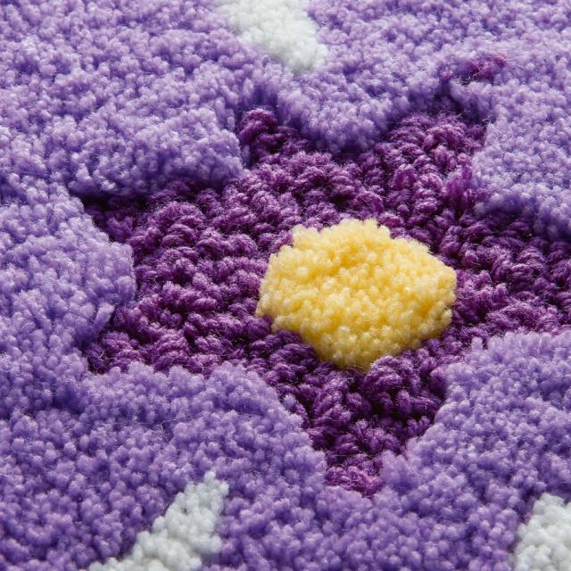 ≪約60×90cm≫ ミラ・ショーン玄関マット アジサイ カーペット ラグ マット 玄関マット 655067_5