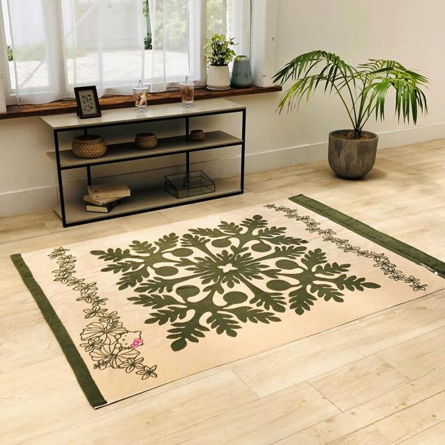 ハワイアンキルト大判、ウル素材、キャッシーマム2点セット ハワイアンキルト大判、ウル素材、キャッシーマム2点セット 【公式通販】