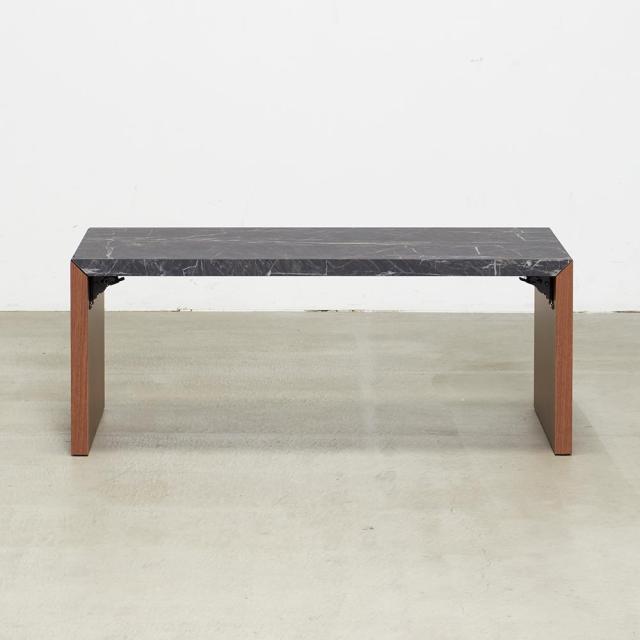 Porhar/ポルハー 石目柄折り畳みテーブル 89cm×44cm テーブル 折りたたみテーブル H96310_8