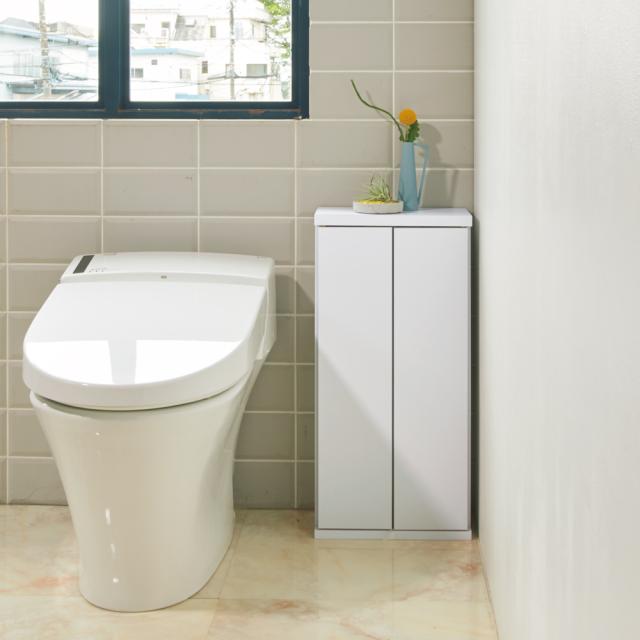 サイズと収納力にこだわったトイレ収納庫 幅30cm トイレ 洗面所 ランドリー収納 トイレ収納 ラック 631223