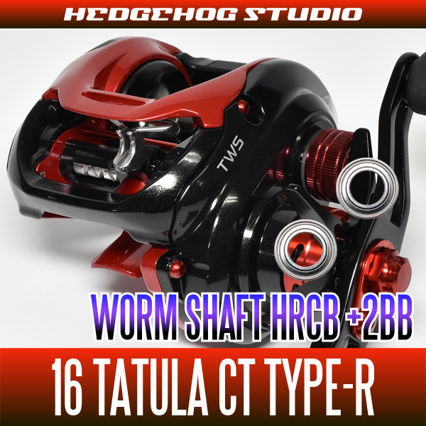 【ダイワ系】16タトゥーラCT,16タトゥーラCT タイプR用 ウォームシャフトベアリング（+2BB）【ＨＲＣＢ防錆ベアリング】