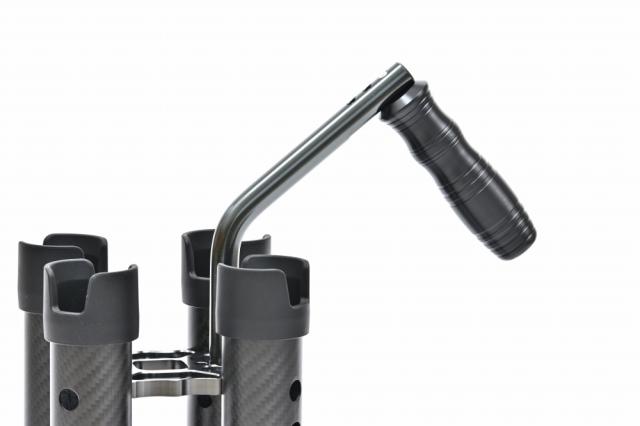 ★2025年モデル★【ドライブ/DLIVE】ロッドスタンド FORCE “フォース” マットカーボン ホルダー6本仕様 コンプリートパック