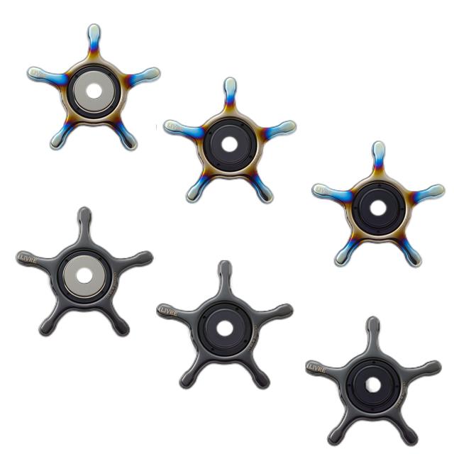 【リブレ/LIVRE】CUSTOM DRAG（カスタムドラグ）ファイヤー, ブラック