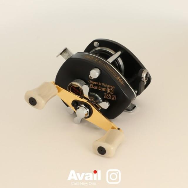 【Avail/アベイル】ABU・イスズ・ダイワ用ピュアハンドルS（Type2）HD-PURE Type2（金メッキ）*AVHADA_1
