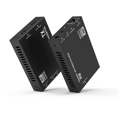 TEHDMIEX50-4K60 HDMI EXTENDER 50M LANケーブル1本で最大50ｍまで延長の通販は