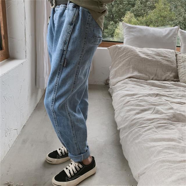 キッズ 女の子 ボトムス ジーンズ ファッション ロングパンツ 韓国子供服 カジュアル デニムパンツ 無地 ゆったり 通学 普段着110 160cmの通販はau Pay マーケット 華麗商店