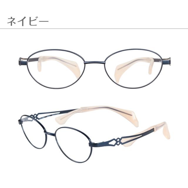 度付き メガネ Choco See ちょこシー FG24502 リニューアルカラー CHARMANT シャルマン オーバル フレーム 軽量 鼻あてなし ズレない 近視 遠視 乱視 老眼 度なし 伊達 だて 眼鏡 度あり 度入り レンズセット 軽い ズレ防止 レディース メンズ 男性 女性 おしゃれ かわいい_4