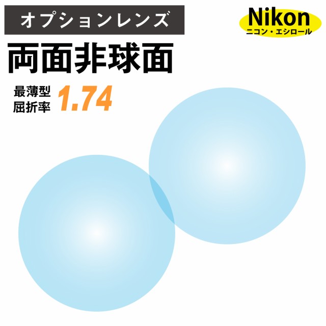 オプションレンズ 1.67両面非球面 ※※ 単体購入不可 ※※ 福袋・メガネ