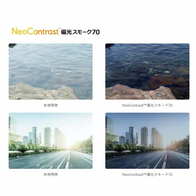 ITOX NeoContrast イトックス ネオコントラスト 偏光スモーク70 サングラス 偏光サングラス イエローライトカット 度なし 伊達  UVカット 紫外線カット 軽量 軽い 鼻パッド メンズ レディース 男性 女性 メガネ 眼鏡 おしゃれ かっこいい かわいいの通販はau PAY ...