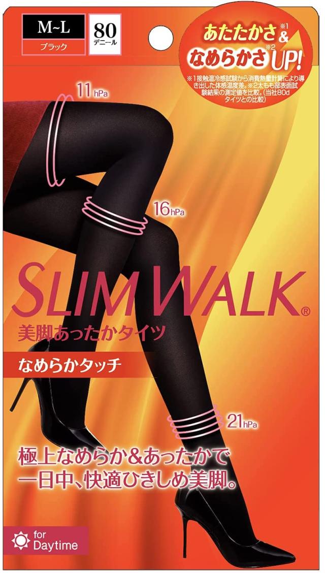 ピップ スリムウォーク (SLIM WALK) 美脚タイツ あったか満足 ストレス 