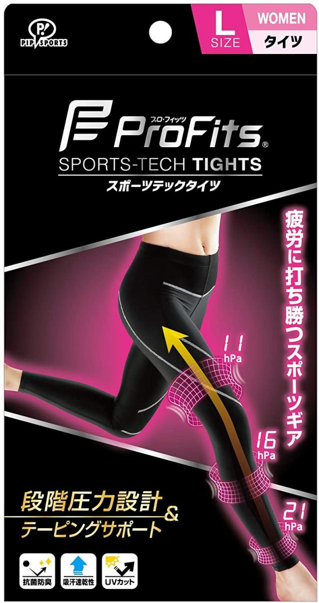 【2個セット】プロ・フィッツ スポーツテックタイツ WOMEN Lサイズの通販は 5,620円