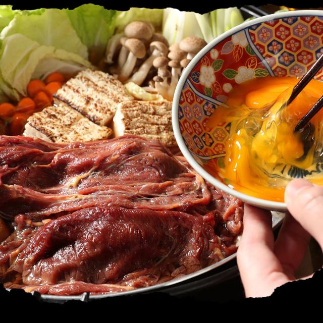 霜降さくら鍋セット6人前 霜降スライス 600g 濃縮割り下300g付 お肉は200g毎の小分け 鍋セット 桜鍋 さくら鍋 鍋 馬肉 しゃぶしゃぶ 馬 しゃぶしゃぶ 馬肉 すき焼き すきやき 馬肉 霜降り 霜降 スライス 桜なべ さくらなべ 薄切り うす切り 馬しゃぶ 鍋 桜 肉_5