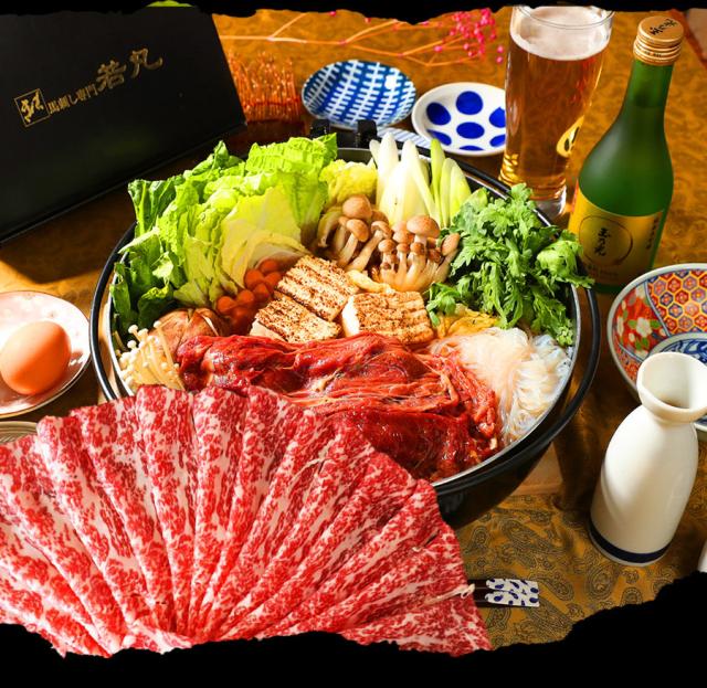 霜降さくら鍋セット6人前 霜降スライス 600g 濃縮割り下300g付 お肉は200g毎の小分け 鍋セット 桜鍋 さくら鍋 鍋 馬肉 しゃぶしゃぶ 馬 しゃぶしゃぶ 馬肉 すき焼き すきやき 馬肉 霜降り 霜降 スライス 桜なべ さくらなべ 薄切り うす切り 馬しゃぶ 鍋 桜 肉_7