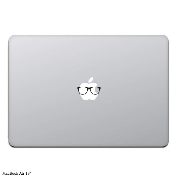 Macbook ステッカー スキンシール メガネ Glass Macbook Air11 13