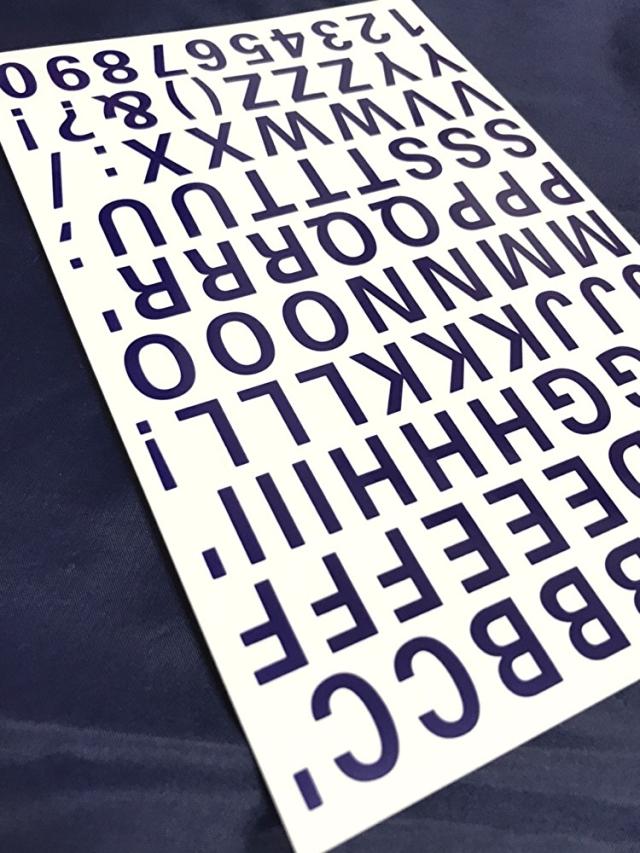 防水 アルファベット 数字 ステッカー セット 123 Abc ナンバー 業務用 ロッカー スマホ タブレット ヘルメット キャラクター Ts 539nの通販はau Pay マーケット My Stock