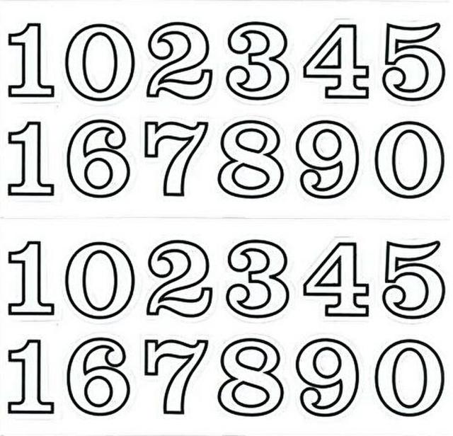 防水 ナンバー ステッカー 2点 セット 数字 ゼッケン スマホ タブレット Pc ナンバー ネーム Diy ヘルメット キャラクター Tss 110x2の通販はau Pay マーケット My Stock