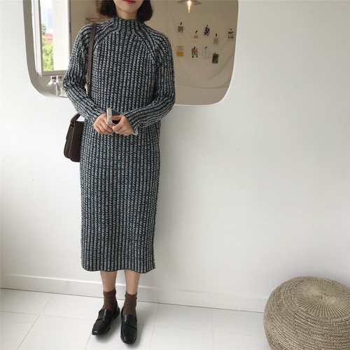 ワンピース ロング丈 ニットワンピース 大きいサイズ 新作 リブニットワンピース 秋物 冬物 秋服 冬服 ゆったり オルチャン 19 秋 冬の通販はau Pay マーケット Brutal Beauty ブルータルビューティ
