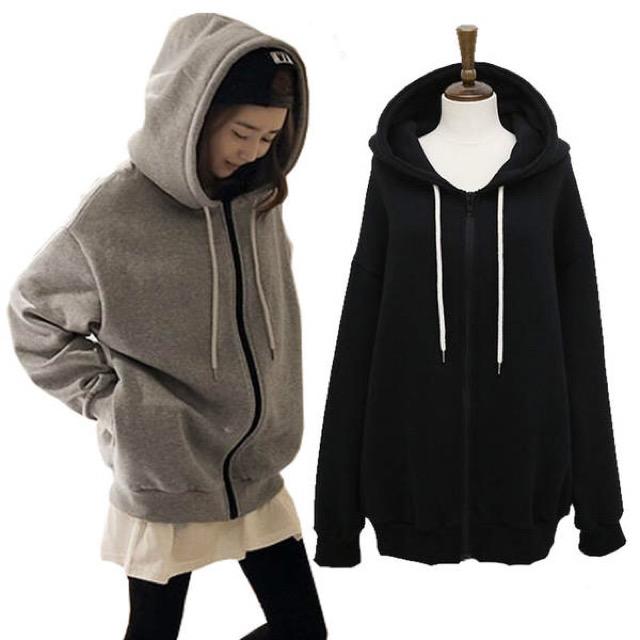 秋 冬 ジップパーカー シンプル 大きめ フード付き パーカー ゆったり 体型カバー 大きいサイズ 新作の通販はau Pay マーケット Brutal Beauty ブルータルビューティ