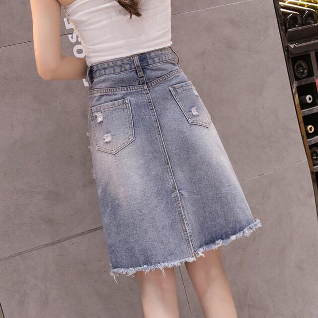 限定セール 新作 春 夏 秋 デニムスカート タイトスカート ダメージ加工 スパンコール キラキラ カジュアル ボトムス 公式限定新作 送料無料 Carlavista Com