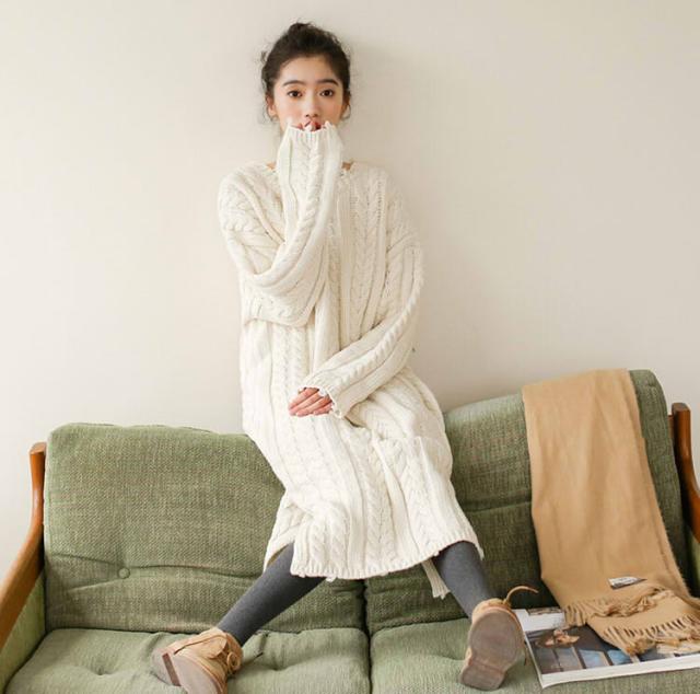 ロングニットワンピース 清楚で可愛い秋冬おすすめデザイン デートにもピッタリ の通販はau Pay マーケット Brutal Beauty ブルータルビューティ