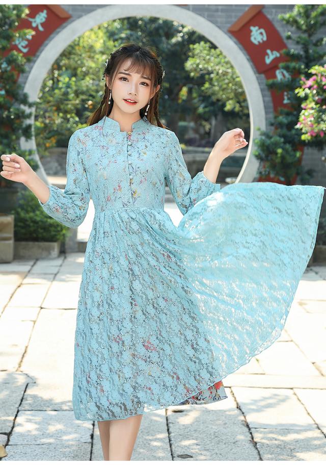 ワンピース レース エレガント 花柄 レース 大人 フェミニン 清楚 可愛い ガーリー ロングの通販はau Pay マーケット Brutal Beauty ブルータルビューティ