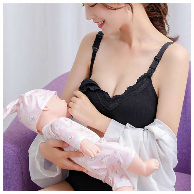 授乳ブラ 前開き 2枚セット 通販 授乳ブラジャー ノンワイヤー