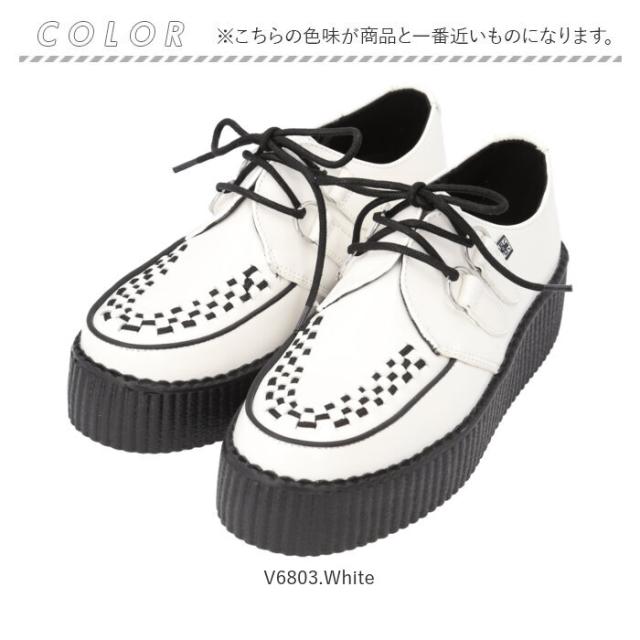 TUK ラバーソール 通販 T.U.K ティーユーケー Viva Mondo Creeper 厚底靴 厚底シューズ レースアップシューズ 厚底 革靴 革 靴 シューズ レザーシューズ UK パンク ロック ロカビリー モッズ おしゃれ メンズ靴 レディース靴