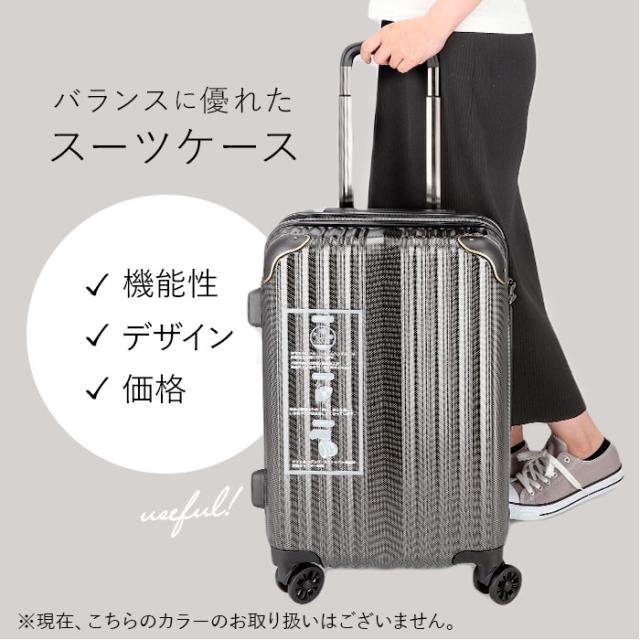 ワイズリー スーツケース 338-2401 通販 キャリーケース キャリーバッグ 旅行カバン コロコロ 旅行かばん メンズ レディース 拡張 37L 41L TSAロック 軽量 軽い 抗菌 防臭 ダブルキャスター 338-02401 wisely バッグ_2