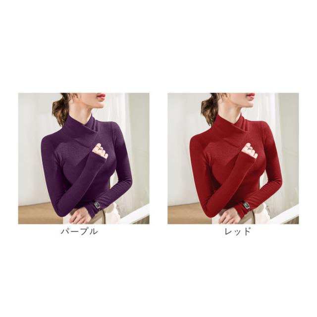 Vネック 長袖 Tシャツレディース 通販 カットソー トップス インナー 