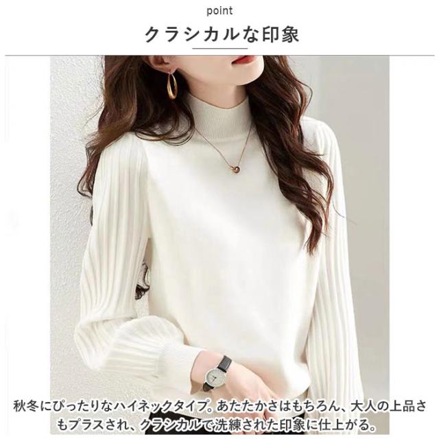 新品！ブリーフィングレディース秋冬ホワイト タートルネック M BRIEFING - 【25AW】【レディース】WS BOUCLE YARN TURTLENECK