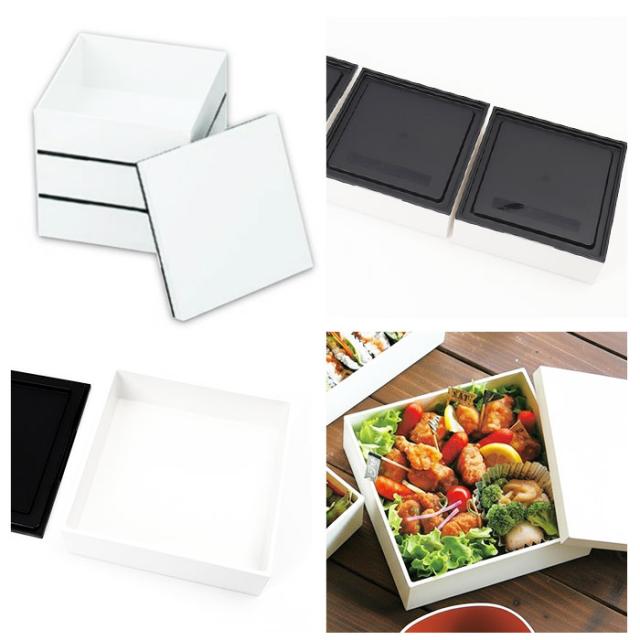 重箱 仕切り付き 3段 通販 三段 オードブル重 お重箱 15cm 5寸