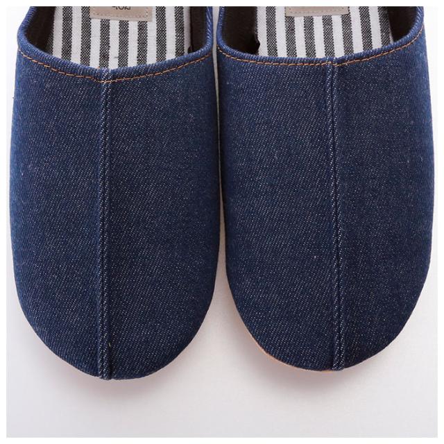スリッパ おしゃれ 通販 来客用 北欧 室内用 室内 メンズ レディース ルームシューズ かかと付き バブーシュ デニム M L 軽量 軽い 夏 春の通販はau Pay マーケット Backyard Family インテリアタウン Au Pay マーケット店