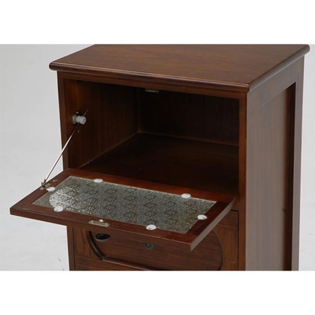 チェスト 4段 幅42 通販 MCH-5184BR キャビネット 引き出し 3杯