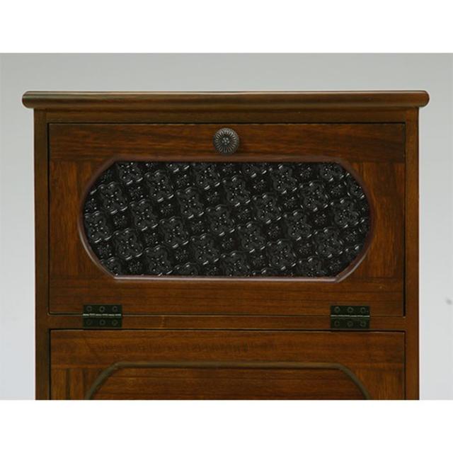 チェスト 4段 幅42 通販 MCH-5184BR キャビネット 引き出し 3杯