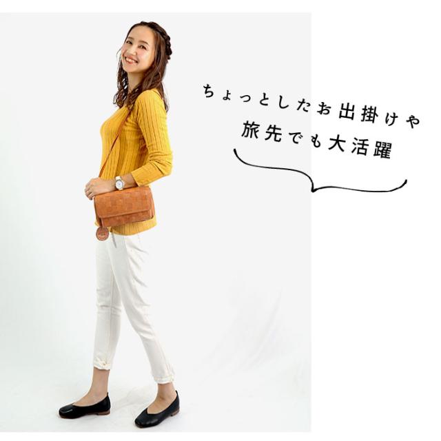 ショルダーバッグ レディース 本革 通販 斜めがけ 革 小さめ お財布ポシェット お財布バッグ お財布ショルダー ブランド zucchero filato ズッケロフィラート ママ 大人 おしゃれ シンプル カジュアル おでかけ 旅行 編み込み 被せ ギフト プレゼント