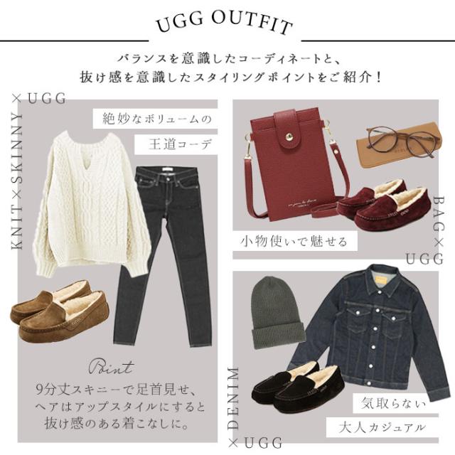 アグ UGG モカシン アンスレー 3312 1106878 スリッポン 定番