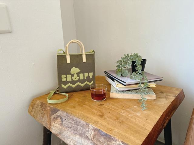 ルートート スヌーピー トートバッグ 通販 ROOTOTE 8585 トートバック 2way ショルダーバッグ レディース 小さめ 斜めがけ 軽量 軽い おしゃれ IP.SQUARE スクエア シリコンハンドル PEANUTS ピーナッツ-9E レディースバッグの通販は