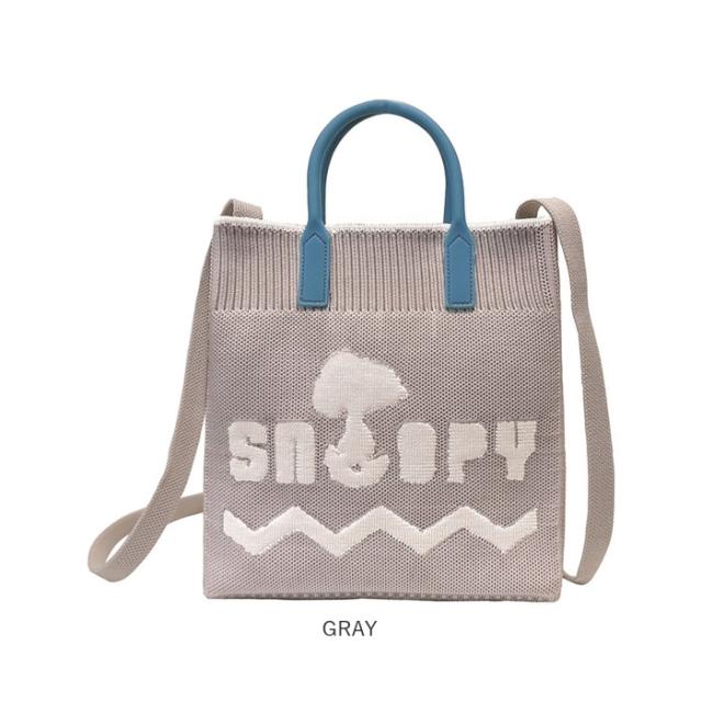 ルートート スヌーピー トートバッグ 通販 ROOTOTE 8585 トートバック 2way ショルダーバッグ レディース 小さめ 斜めがけ 軽量 軽い おしゃれ IP.SQUARE スクエア シリコンハンドル PEANUTS ピーナッツ-9E レディースバッグの通販は