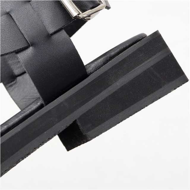 グラベラ サンダル glabella GLBT-290 通販 ストラップサンダル メンズ ベルトサンダル おしゃれ ブランド くつ クツ オシャレ 歩きやすい ブラック 黒 フェイクレザー 合皮 PUレザー 夏 流行る カジュアル 大人 紳士靴 シンプルの通販は